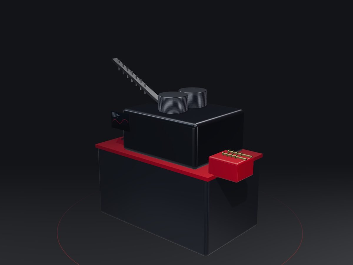 CGI illustration: thread rolling machine